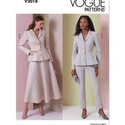 V2018 Misses' Jacket, Skirt and Pants