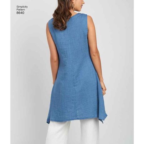Simplicity 8640 Women’s / Plus Size Dress or Tunic - Image 5