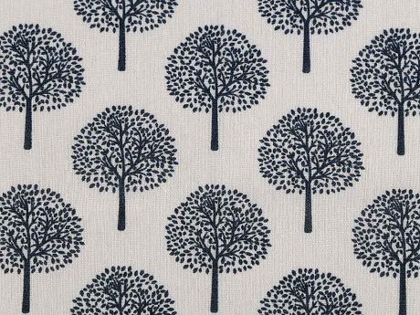 100% cotton imitation linen, "Walnut Tree" (Charcoal/Burlap)