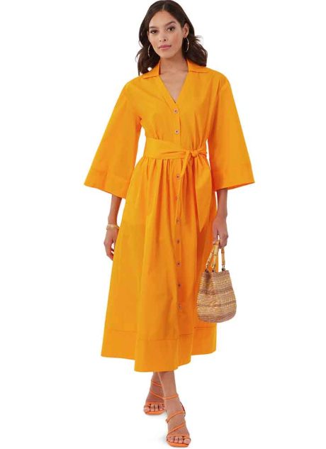 M8477 Misses' Shirtdresses