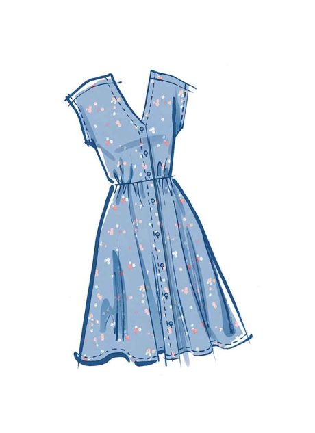 M8477 Misses' Shirtdresses