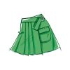 M8479 Misses' Wrap Skirts