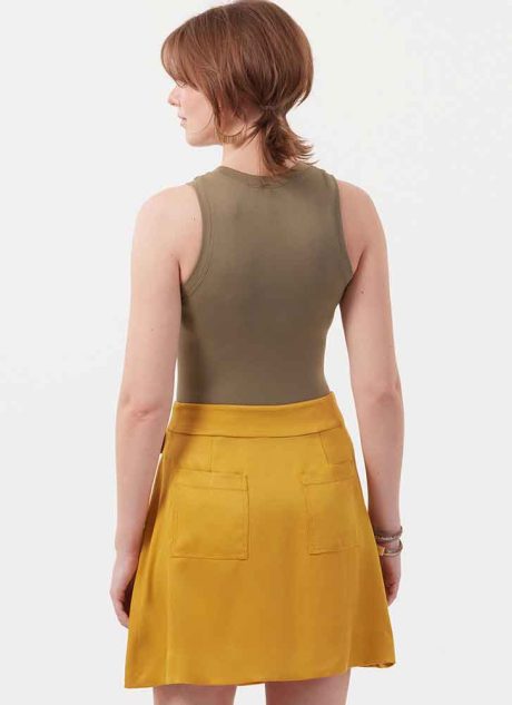M8479 Misses' Wrap Skirts