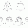 M8479 Misses' Wrap Skirts