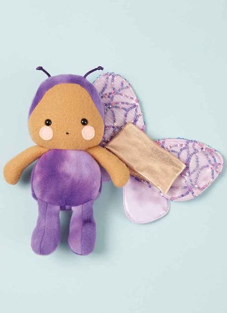 M8496 Plush Dolls and Accessories by Carla Reiss Design