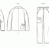 ME2075 Men's Jacket and Pants by Donny Q