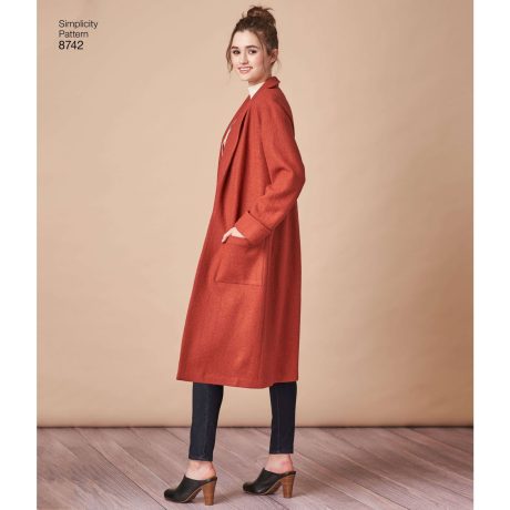 S8742A Pattern 8742 Women's Cardigan - Image 5