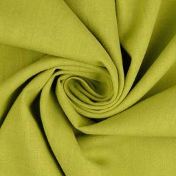 Plain washed linen, pale green