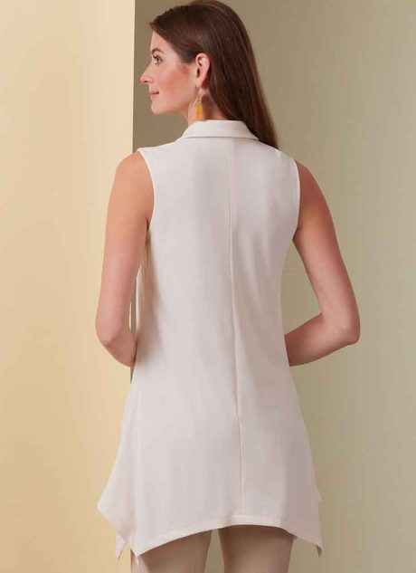 B6997 Misses' and Women's Knit Tops
