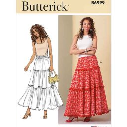 B6999 Misses' Skirts