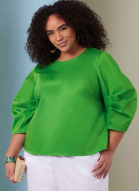 B7002 Misses’ and Women's Top, Skirt and Pants - Image 4