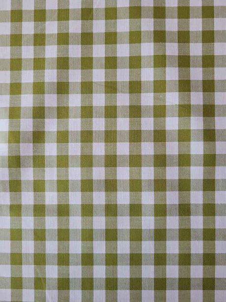 Yarn-dyed 100% cotton gingham, green - Image 2