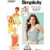 S9967 Misses' Pullover Knit Tops