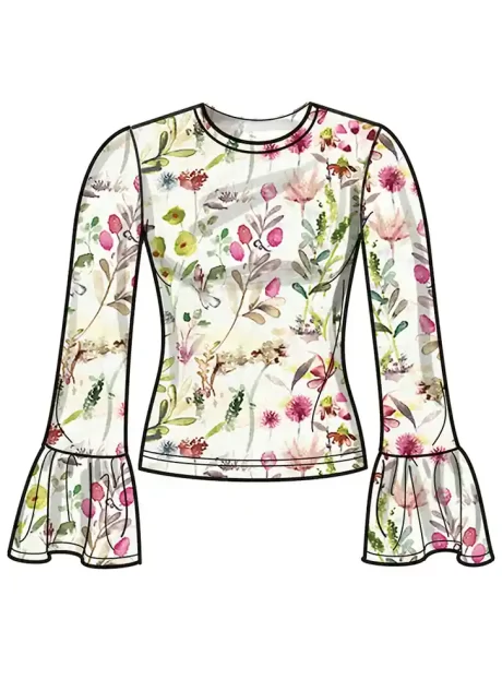 S3003 Misses' Knit Tops - Image 5