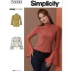 S3003 Misses' Knit Tops