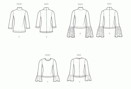 S3003 Misses' Knit Tops - Image 8