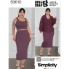 S3010 Misses' Knit Cardigan, Tank Top and Skirt by Mimi G Style
