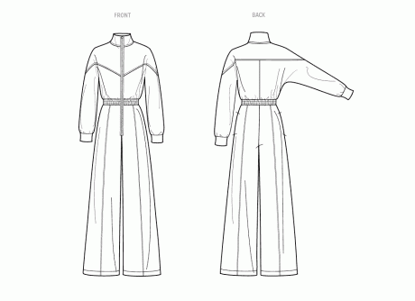 S3011 Misses' and Women's Jumpsuit by Mimi G Style - Image 5