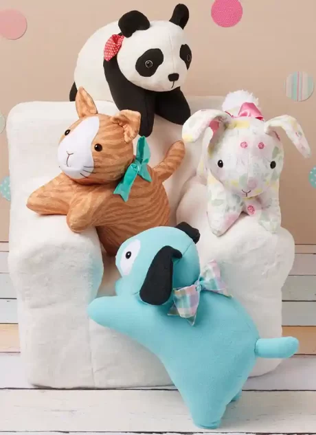 S3023 Plush Pets by Elaine Heigl Designs - Image 4