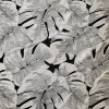 "Monstera" textured poly jaquard (sepia) - Image 2