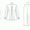 V2056 Misses' Jacket and Skirt