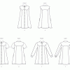 M8508 Misses' Dress with Sleeve Variations