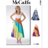 M8510 Misses' Skirts