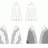 M8510 Misses' Skirts