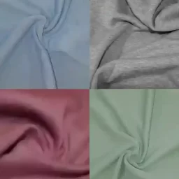 Cotton-rich fleece-backed sweatshirting
