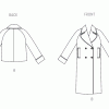 B7007 Misses' Jacket and Coat