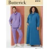 B7014 Misses' and Women's Lounge Dress, Top and Pants