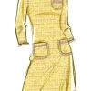 M8529 Misses' Dress with Sleeve Variations