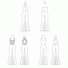 M8534 Misses' Knit Jumpsuits