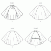 M8538 Children's and Girls' Capes