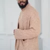 ME2105 Men's Knit Turtleneck and Cardigan by Norris Danta Ford