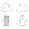 V2067 Misses' Knit Top and Jacket by Marcy Tilton