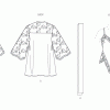V2077 Misses' Robe with Belt and Teddy