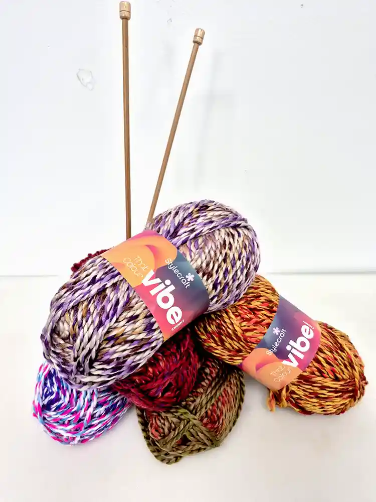 That Colour Vibe, Chunky Yarn