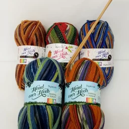 Head Over Heels, A Walk in Nature (Sock Yarn)