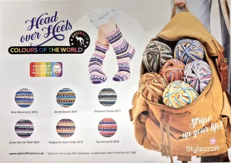 Head Over Heels, A Walk in Nature (Sock Yarn) - Image 2