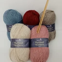 Highland Heathers, Aran Yarn