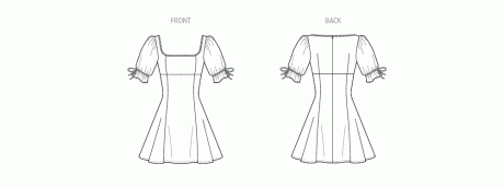 M8550 Misses' Dress by Brandi Joan