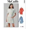 M8552 Misses' Dress with Sleeve Variations