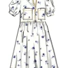 M8553 Misses' Dress with Sleeve and Length Variations
