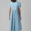 M8553 Misses' Dress with Sleeve and Length Variations