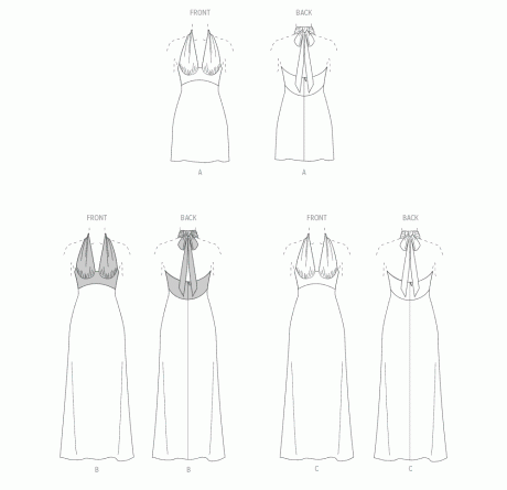 M8555 Misses' and Women's Special Occasion Dresses
