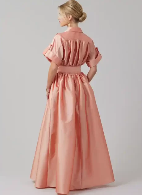M8556 Misses' Shirtdress in Three Lengths
