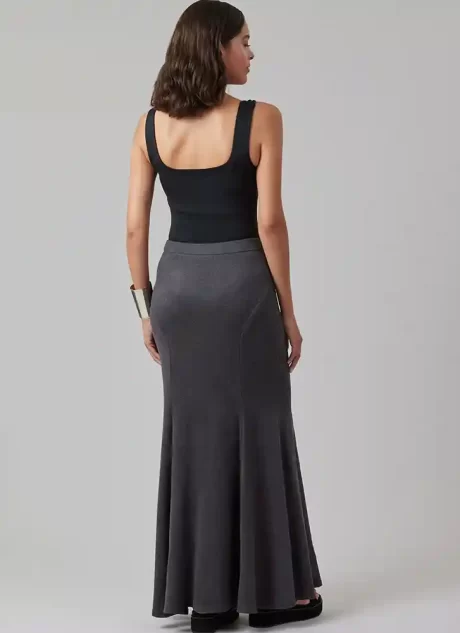 M8558 Misses' Knit Skirt in Three Lengths