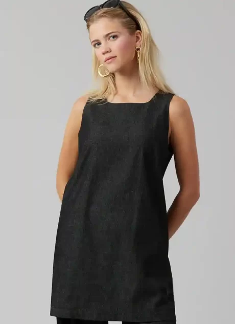 M8562 Misses' Top, Dress, Jacket and Pants