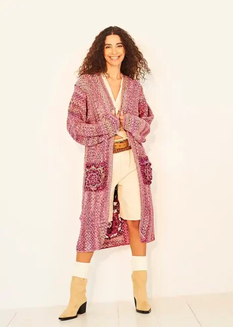 10135 Women's Crochet Jackets (Colour Burst DK)